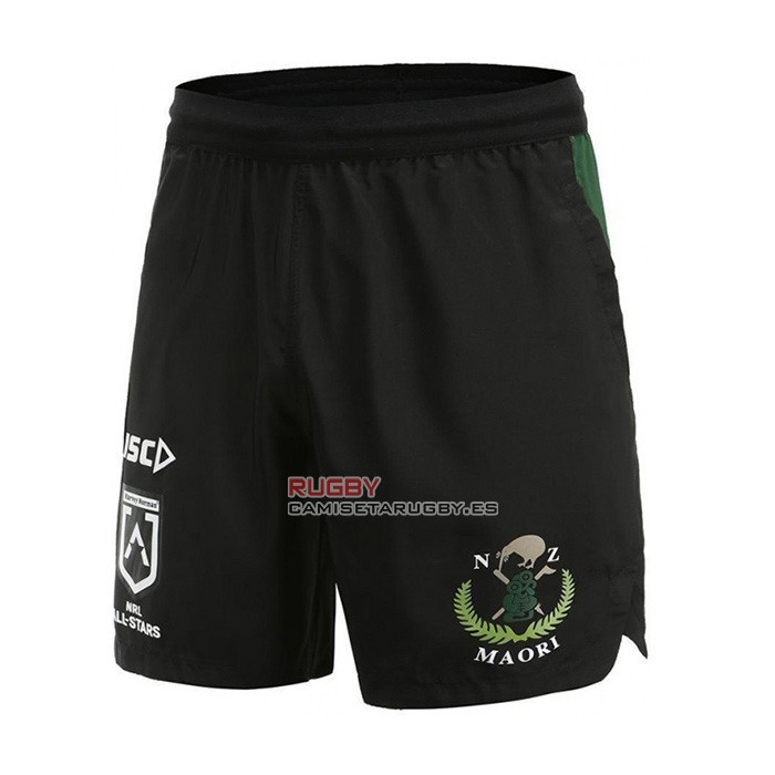 Pantalones Cortos All Stars Maori Rugby 2021 Negro